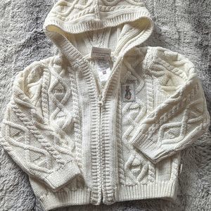 Babies 6-12 Months Cream Knit Beatrix Potter Knit Sweater